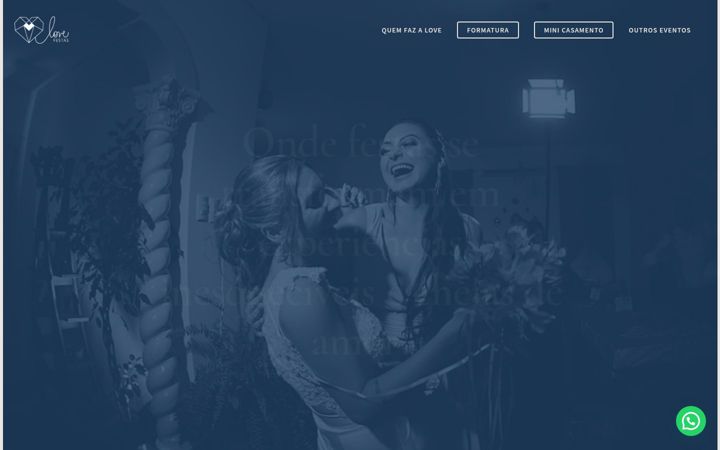 Screenshot of lovefestas.com.br