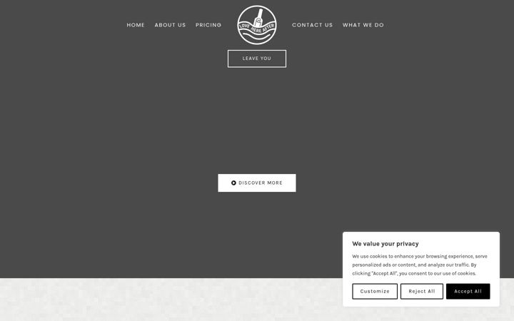 Screenshot of lovehereafter.com