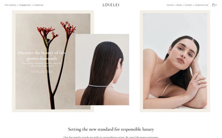 Screenshot of lovelei.com