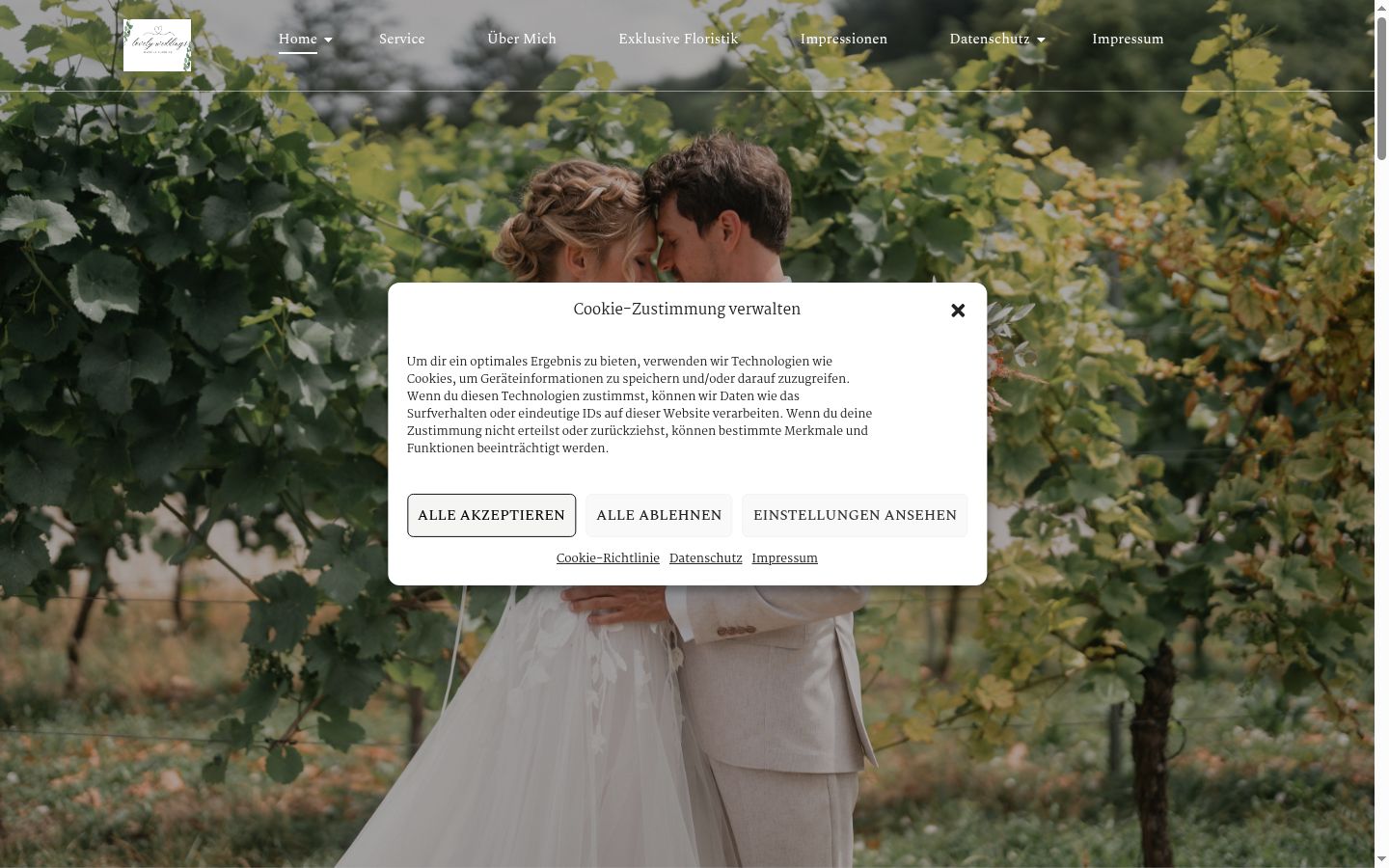 Screenshot tal-banner tal-kunsens muri qabel kwalunkwe interazzjoni