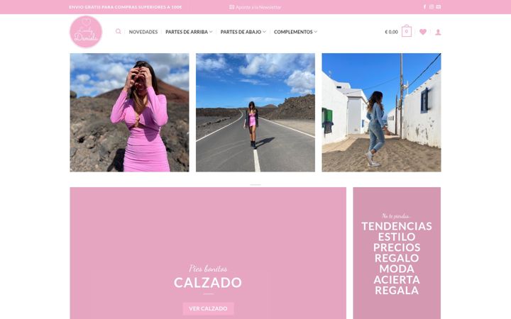 Screenshot of lovelydaniela.es