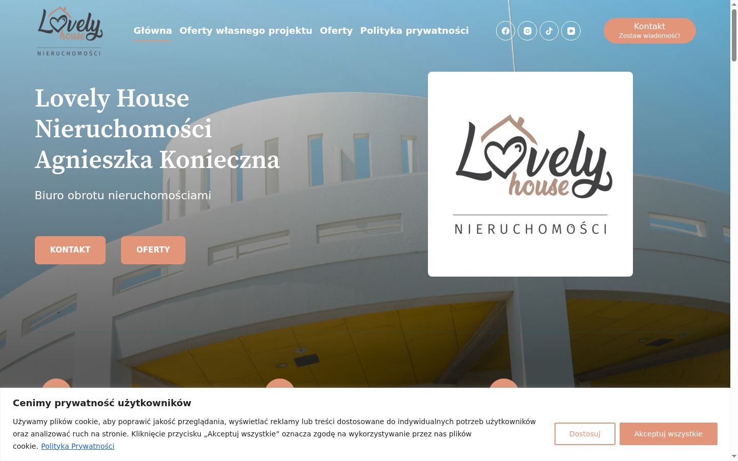 Screenshot tal-banner tal-kunsens muri qabel kwalunkwe interazzjoni