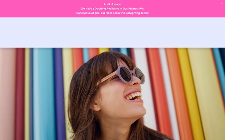 Screenshot of lovelylivingafh.com