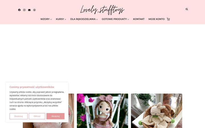 Screenshot of lovelystufftoys.pl