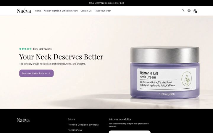 Screenshot of lovena.es