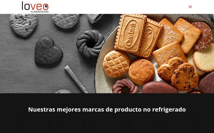 Screenshot of loveoalimentacion.es