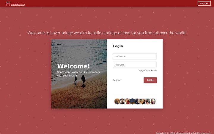 Screenshot of lover-bridge.com