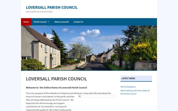 Screenshot of loversallpc.org.uk