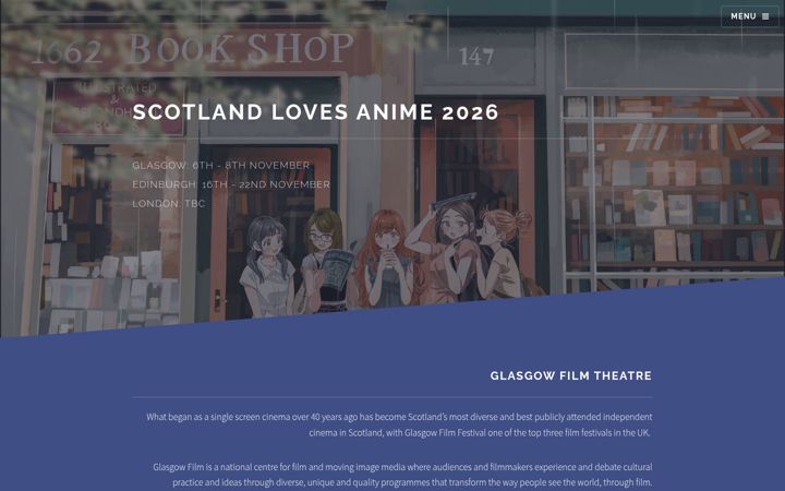 Screenshot of lovesanimation.com