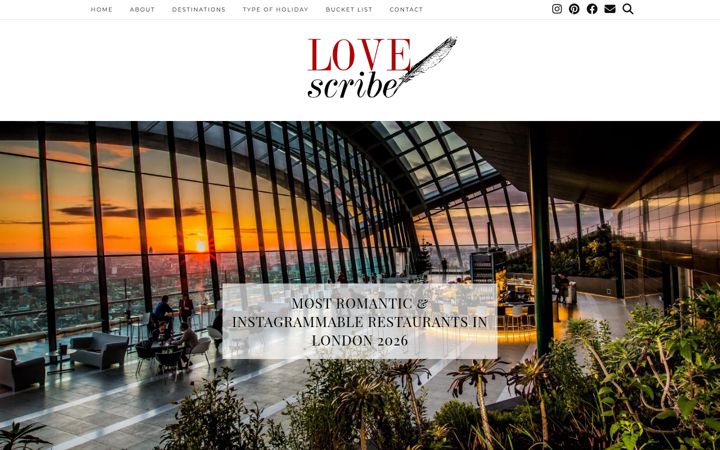 Screenshot of lovescribe.org