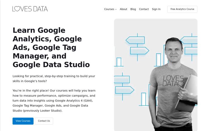 Screenshot of lovesdata.com