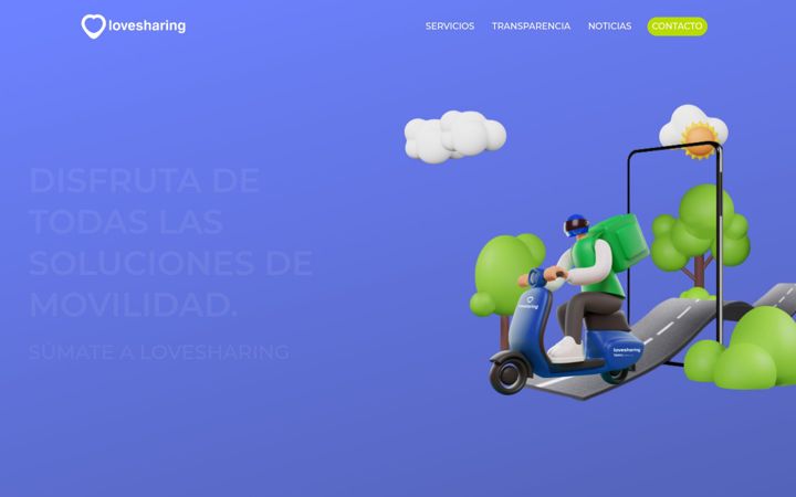 Screenshot of lovesharing.com