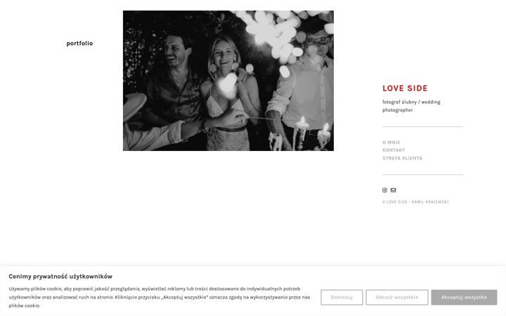 Screenshot of loveside.pl