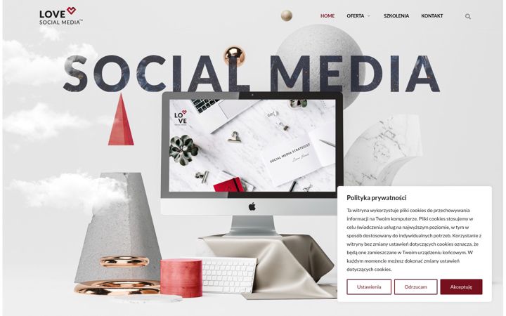 Screenshot of lovesocialmedia.pl