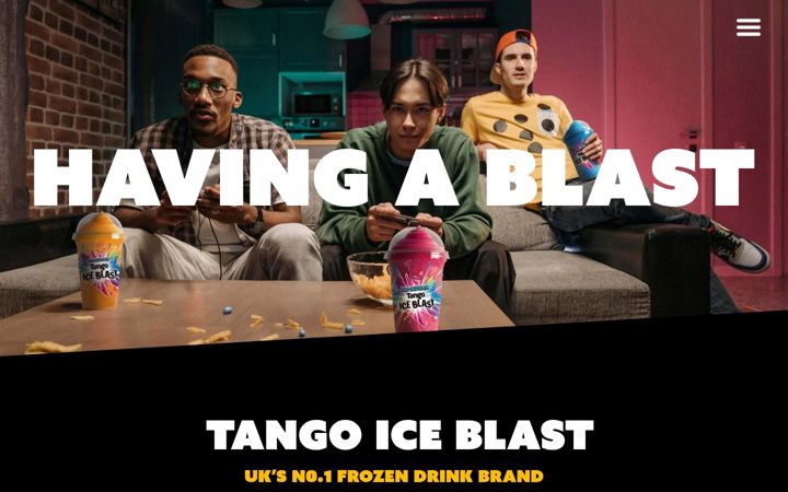 Screenshot of lovetangoiceblast.com