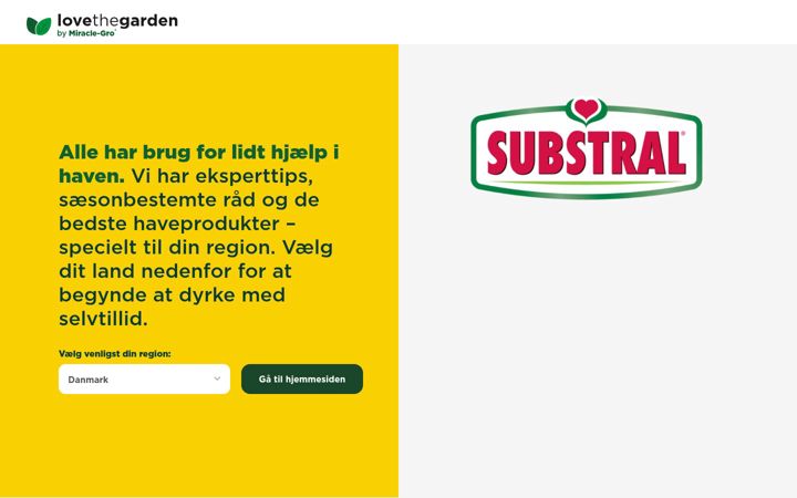 Screenshot of lovethegarden.com