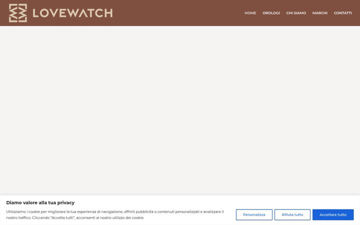 Screenshot of lovewatch.it