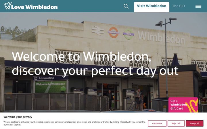 Screenshot of lovewimbledon.org