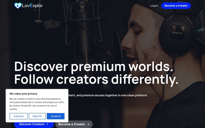 Screenshot of lovexplor.com