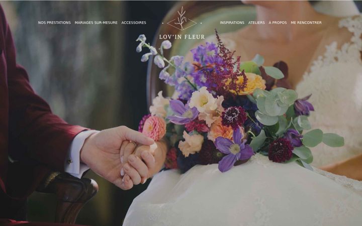 Screenshot of lovinfleur.com
