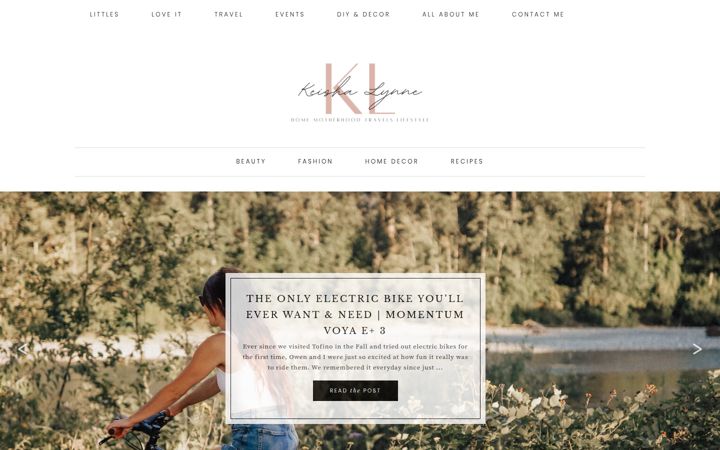 Screenshot of lovinglittlesblog.ca