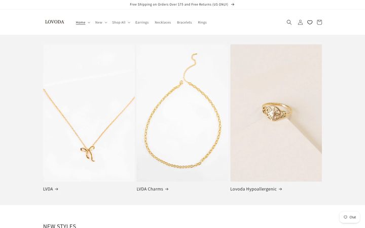 Screenshot of lovoda.com