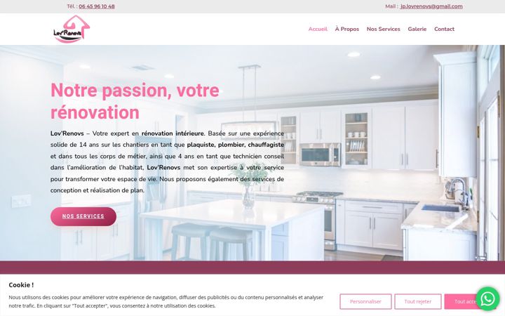 Screenshot of lovrenovs-renovation.fr