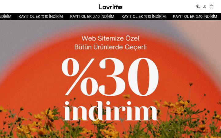 Screenshot of lovrime.com