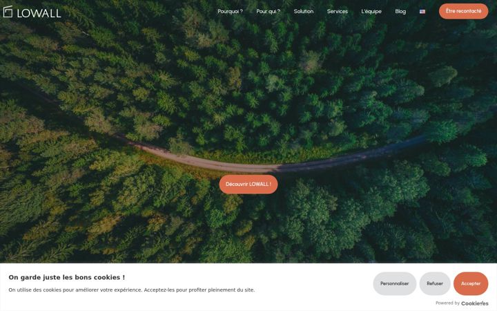 Screenshot of lowall.eu