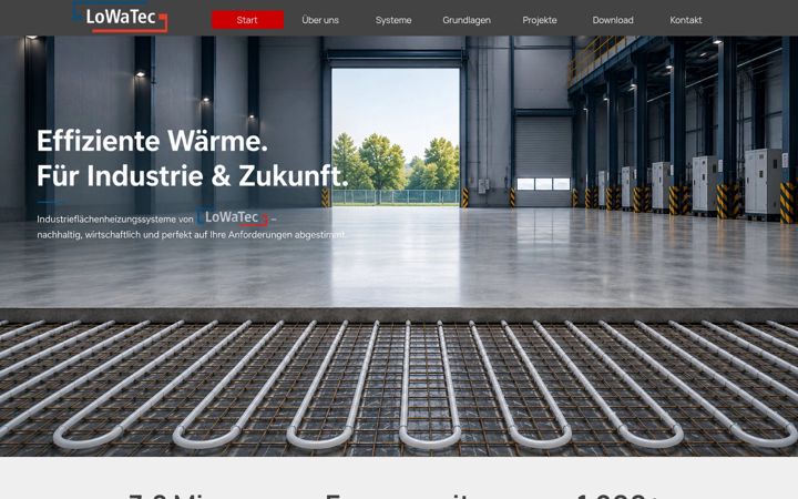 Screenshot of lowatec-online.de