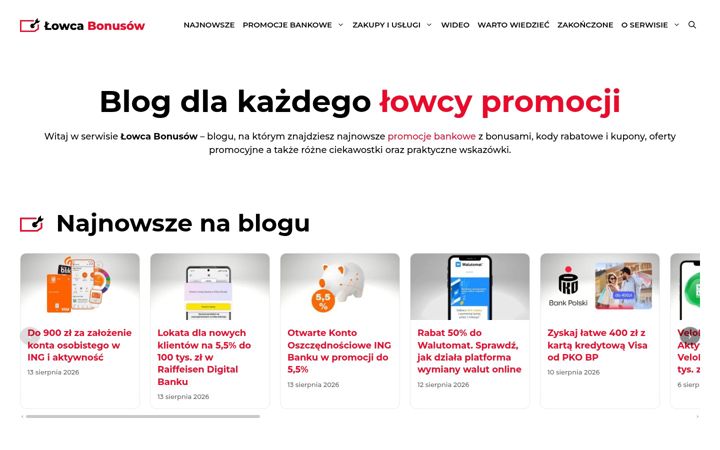 Screenshot of lowcabonusow.pl