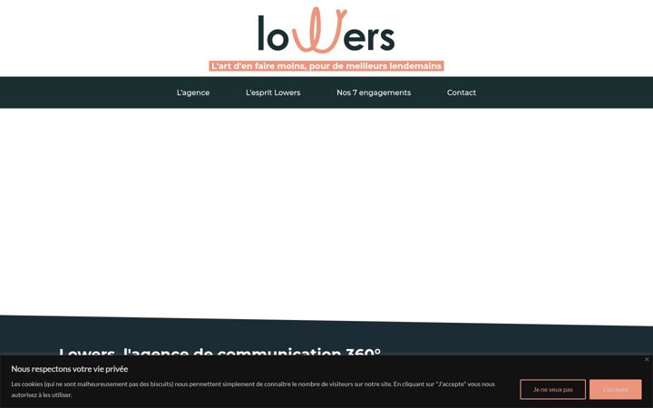 Screenshot of lowers.fr