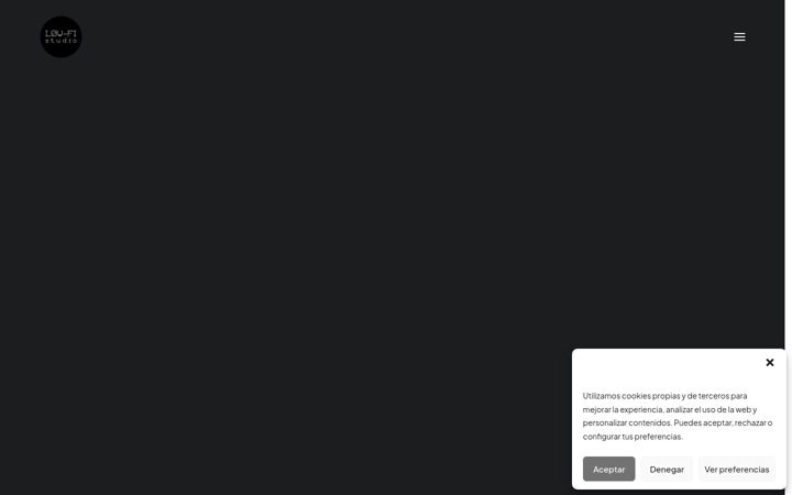 Screenshot of lowfistudio.com