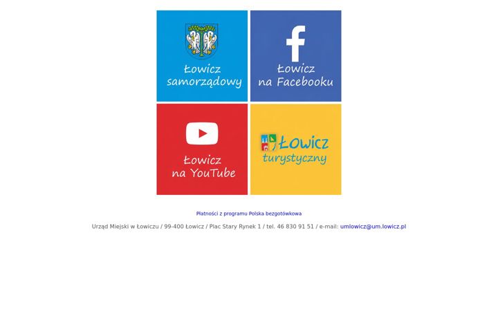 Screenshot of lowicz.eu