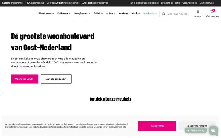 Screenshot of lowikmeubelen.nl