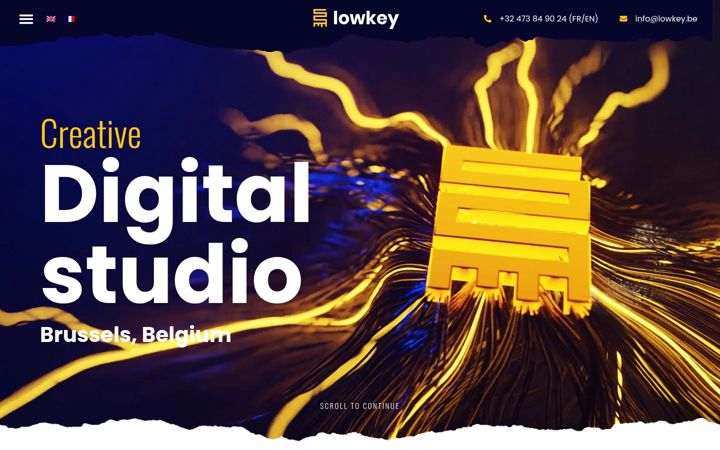 Screenshot of lowkey.be