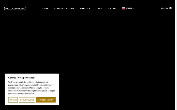 Screenshot of lowride.pl