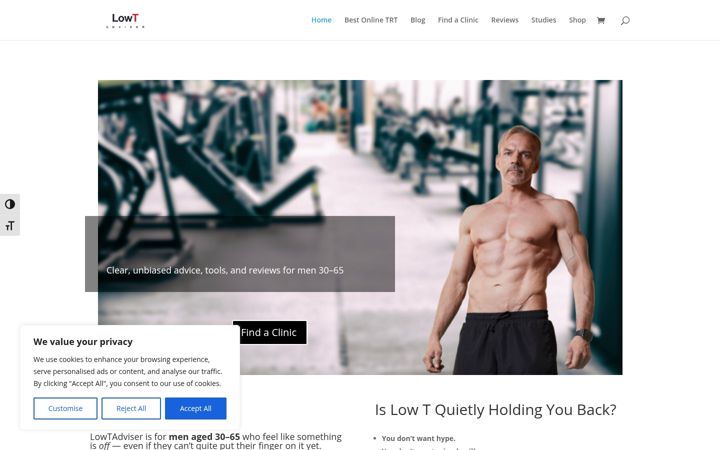 Screenshot of lowtadviser.com