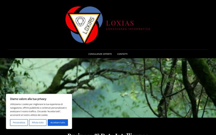 Screenshot of loxias.it