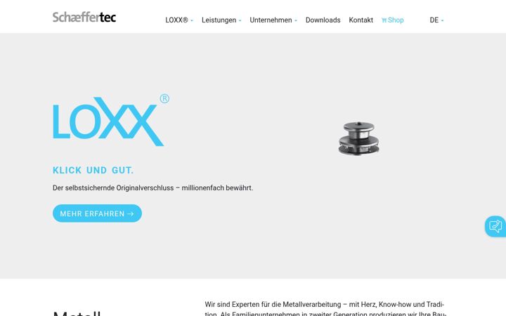 Screenshot of loxx-produkte.de