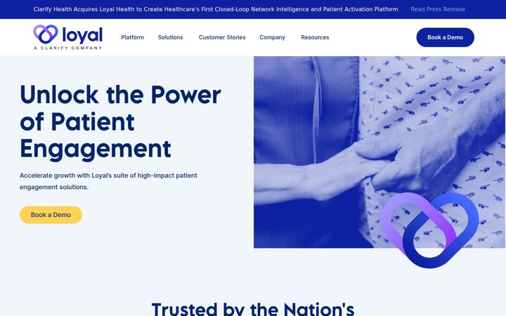 Screenshot of loyalhealth.com