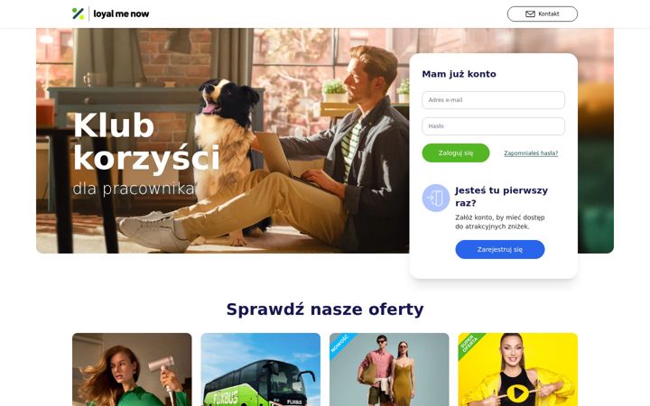 Screenshot of loyalmenow.pl