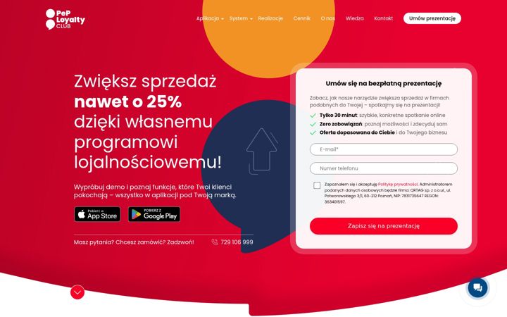 Screenshot of loyaltyclub.pl