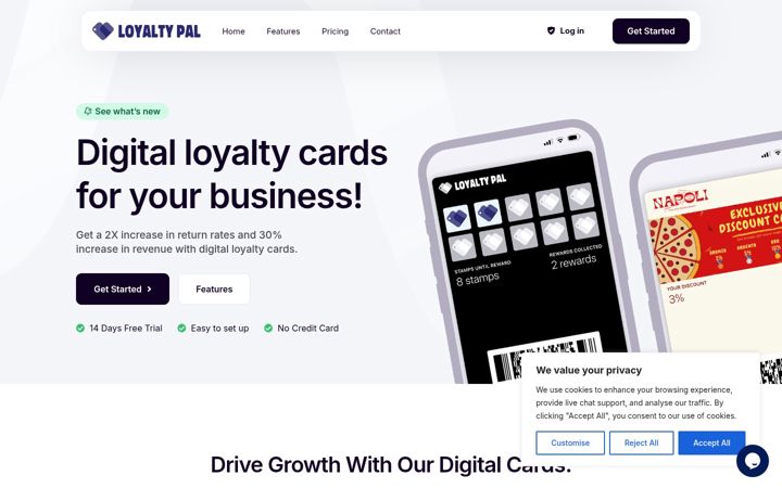 Screenshot of loyaltypal.co.uk