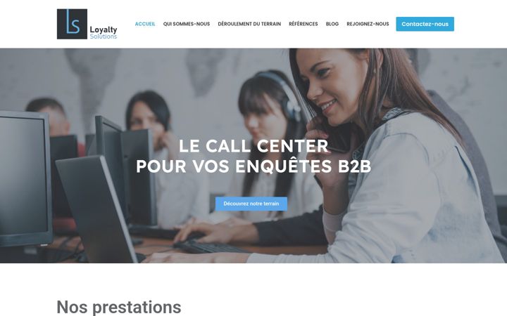 Screenshot of loyaltysolutions.fr