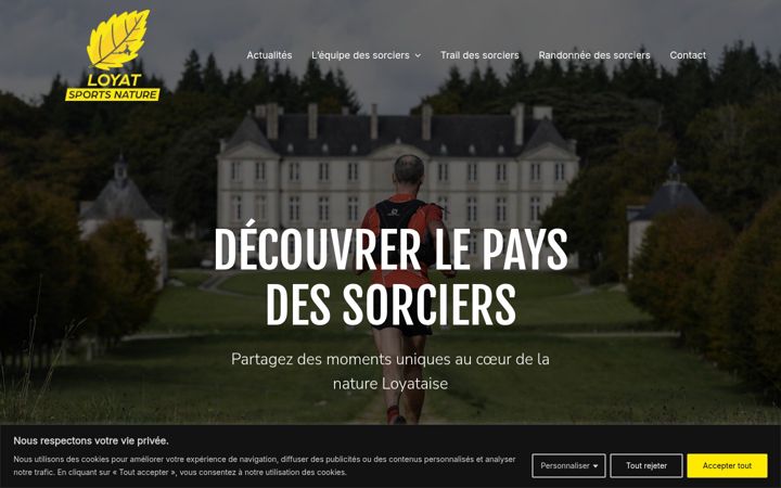 Screenshot of loyatsportsnature.fr