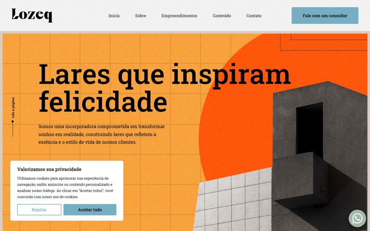 Screenshot of lozeq.com