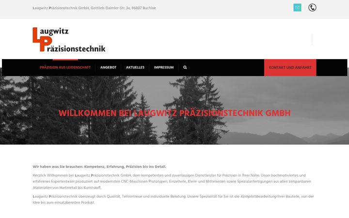 Screenshot of lp-gmbh.com
