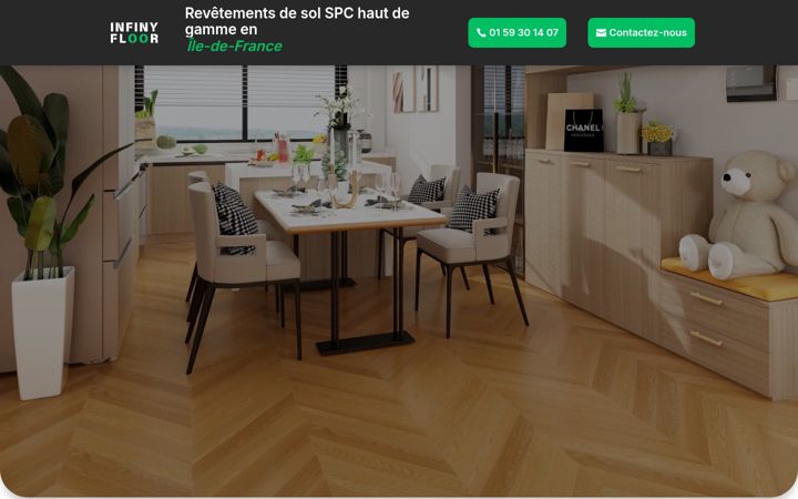 Screenshot of lp-infinyfloor.fr