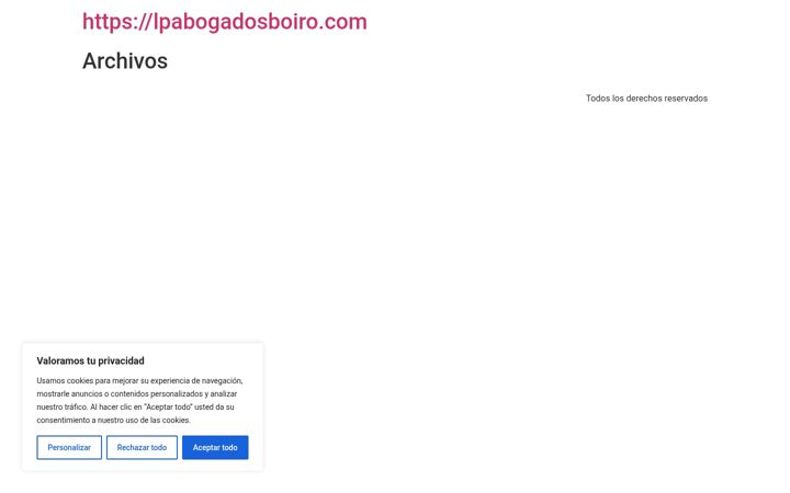 Screenshot of lpabogadosboiro.com